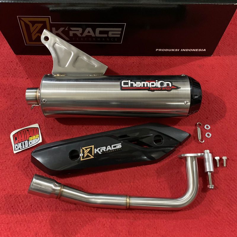 Jual Knalpot Standar Racing Stainless K RACE KRACE Grand Filano 125 ...