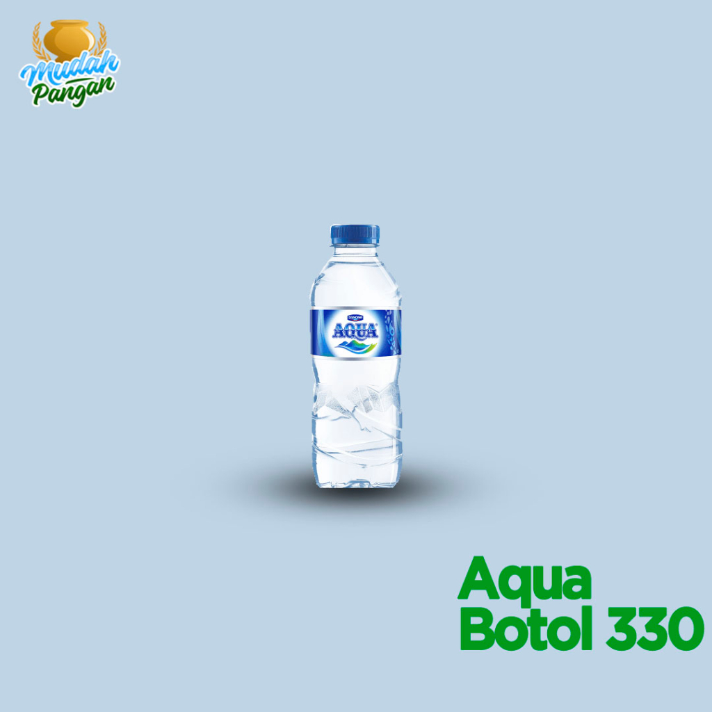 Jual Aqua Botol 330 Ml 1 Pack Shopee Indonesia 4632