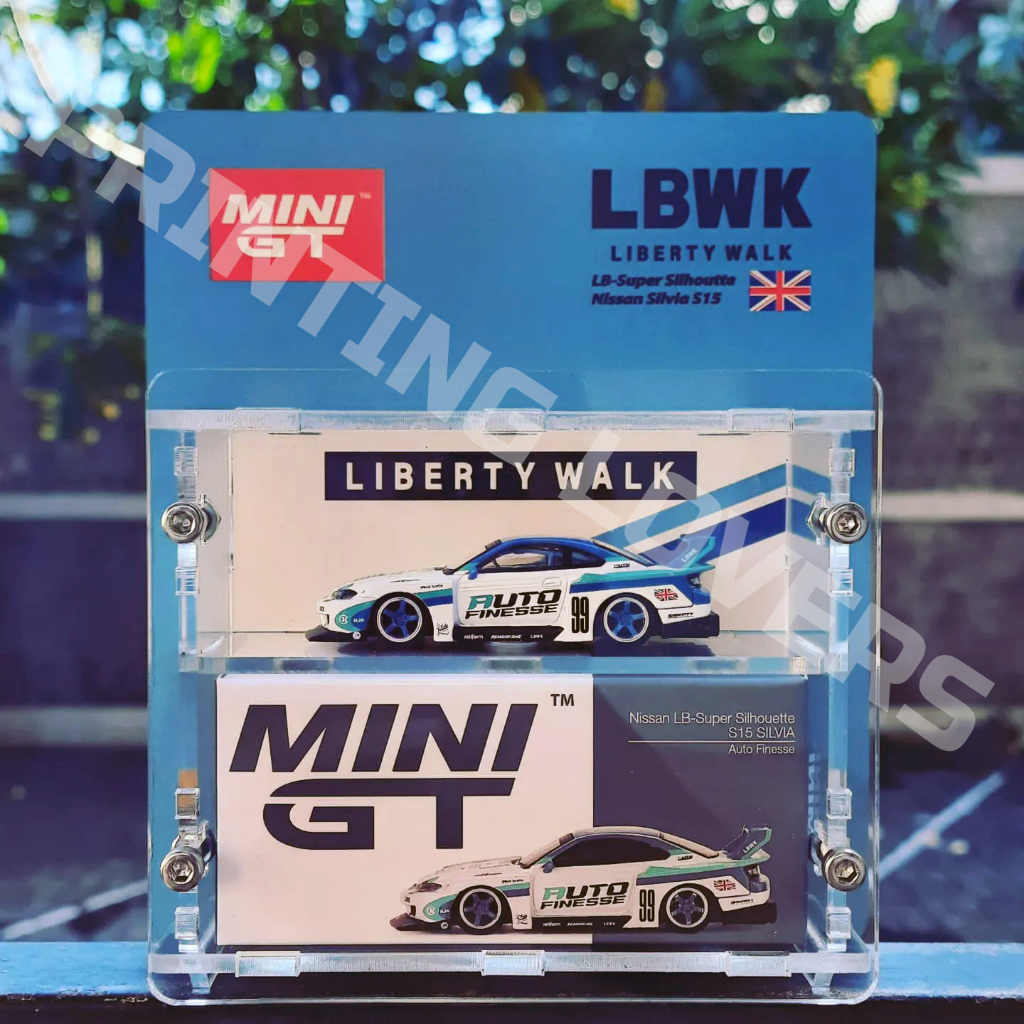 Jual S15 AUTO FINESSE Display Akrilik Minigt Silvia S15 mini GT silvia