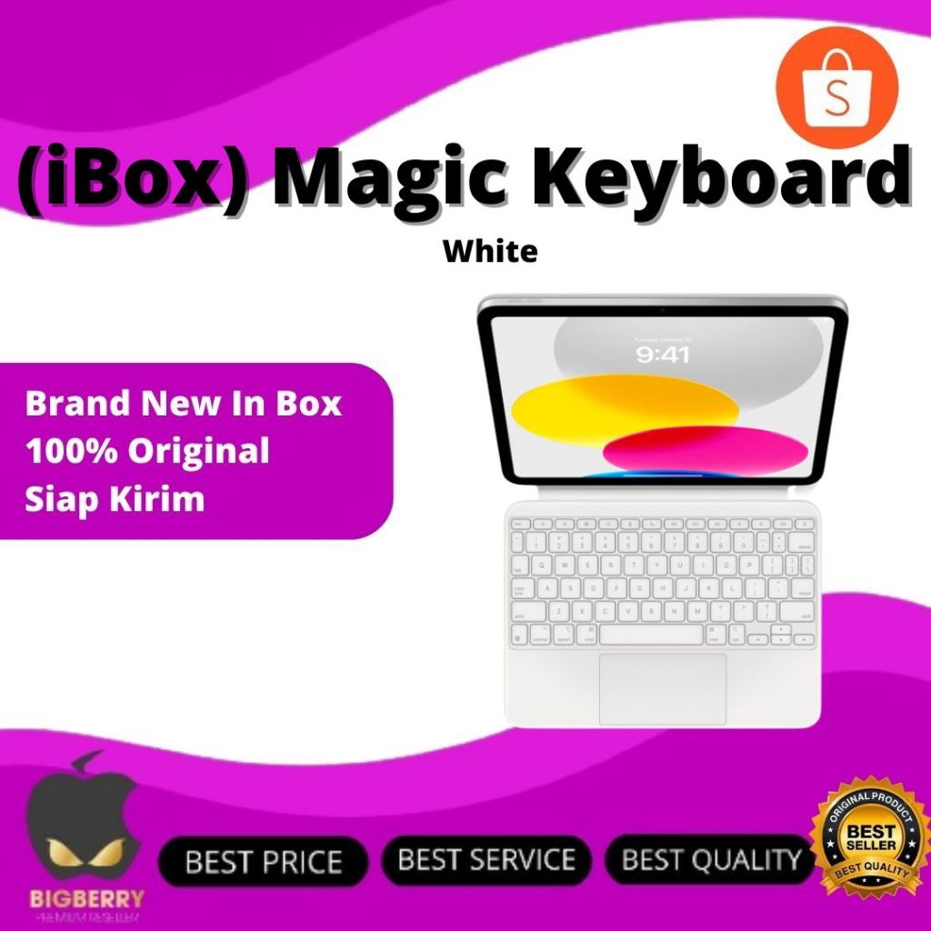 Jual (iBox) Magic Keyboard Folio for iPad 10th generation iPad 10 resmi ...