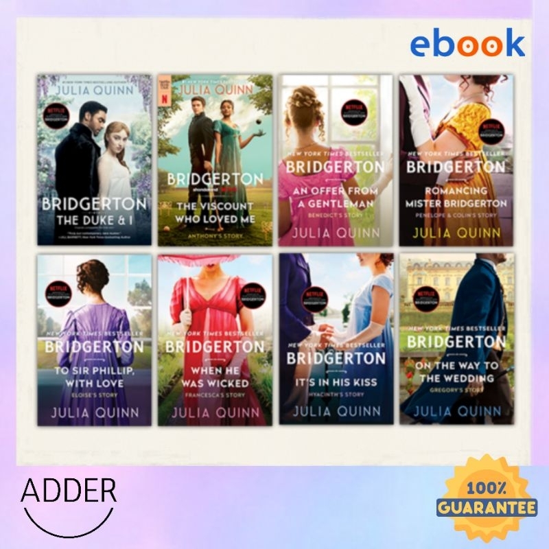 Jual Bridgerton Series By Julia Quinn (Digital Book) | Shopee Indonesia