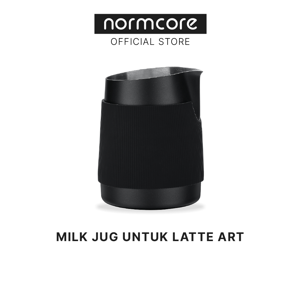 Jual Normcore Handleless Milk Pitcher Sharp Spout Milk Jug Kopi Espresso Latte Art Ala Barista 9947