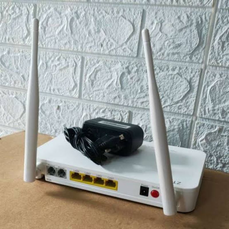 Jual MODEM ROUTER WIFI ZTE F609 V3, PLUS ADAPTOR Shopee Indonesia