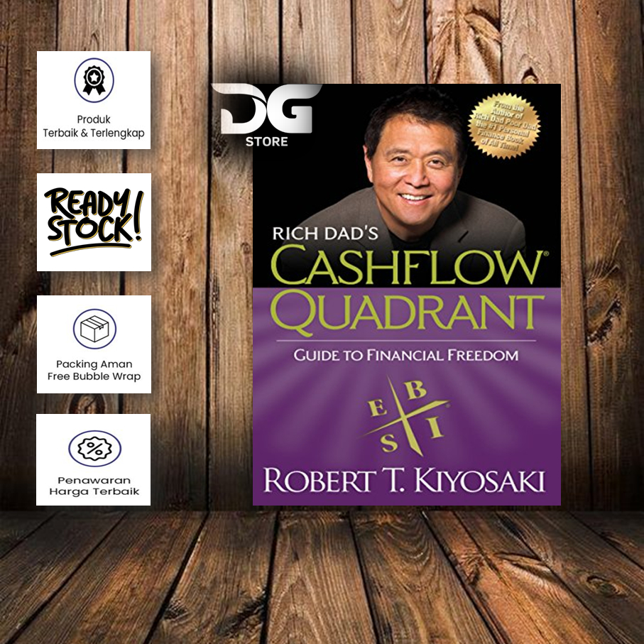 Jual Rich Dads Cashflow Quadrant By Robert T Kiyosaki English