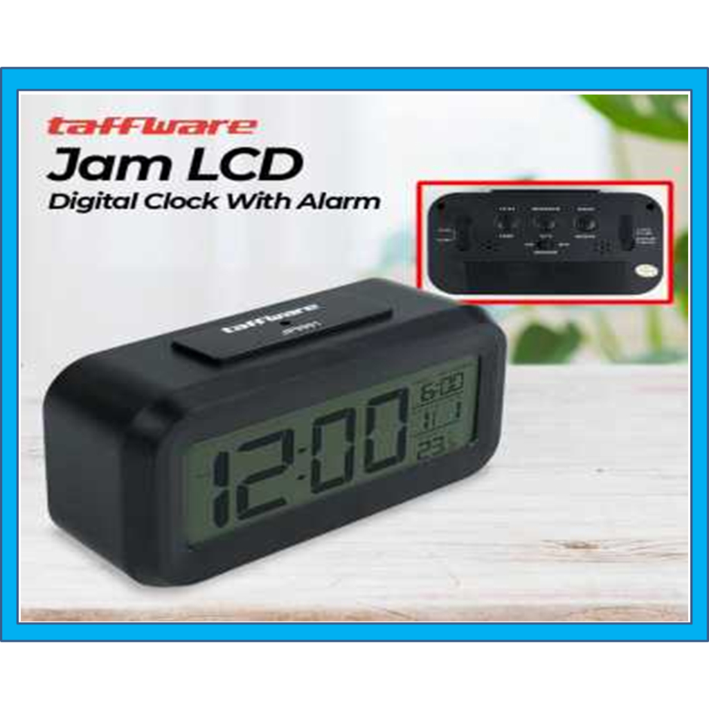 Jual JAM ALARM LCD Digital Clock with JAM MEJA JAM ALAERM ANAK KOS JAM