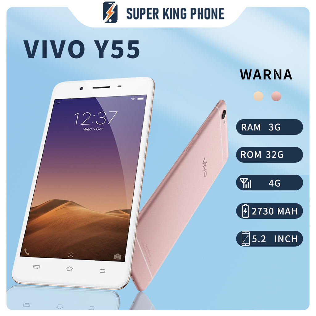 Jual HP VIVO Y55 RAM 3/32GB NEW smartphone baru termurah handphone