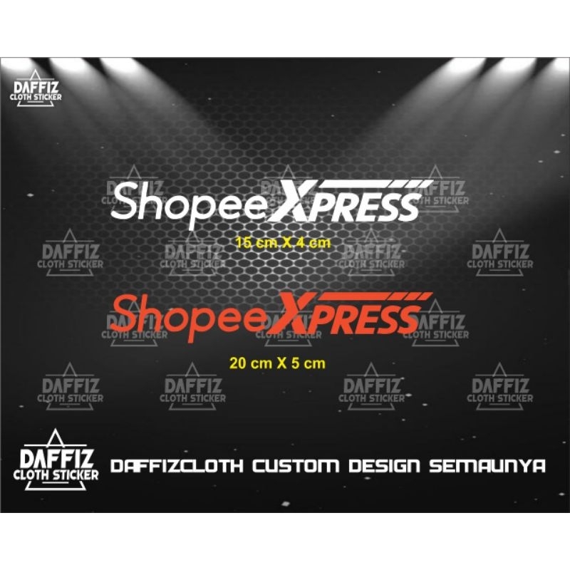 Jual Sticker Cutting Logo Shopee Ex Shopee Indonesia