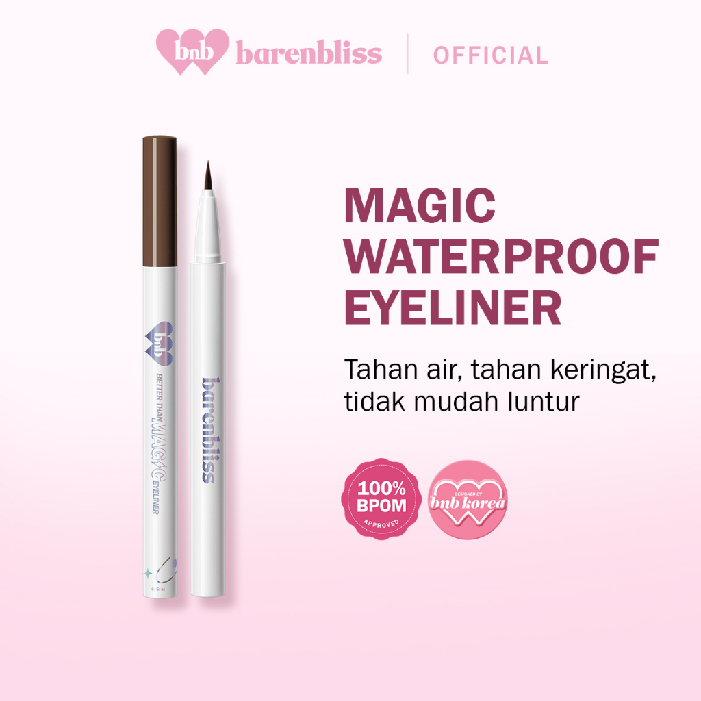 Jual BNB barenbliss Better Than Magic Eyeliner Waterproof Korea Make Up