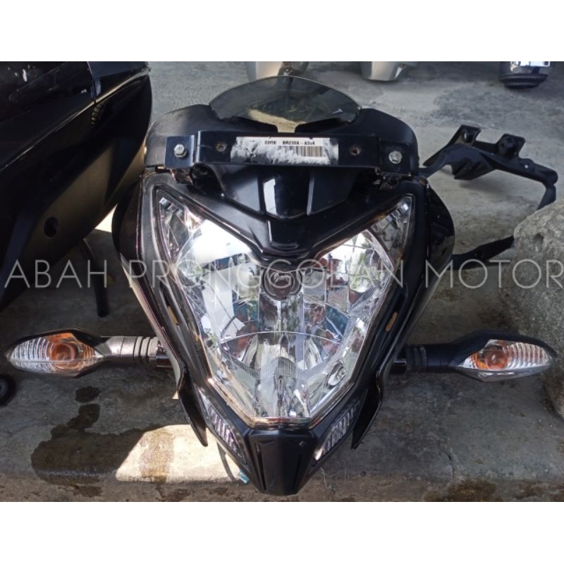 Jual lampu depan kawasaki bajai pulsar ns200 set oryginal copotan motor