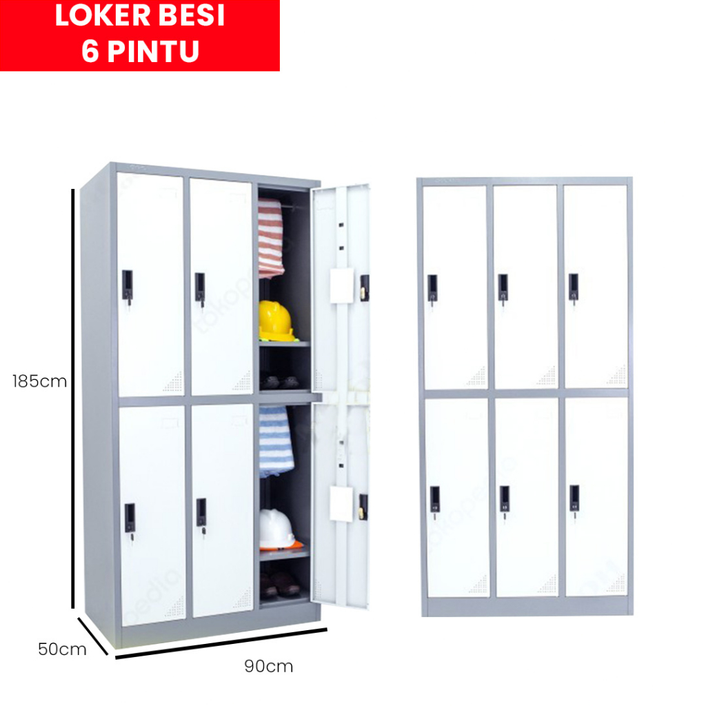 Jual Locker Arsip - Loker Steel Cabinet | Shopee Indonesia