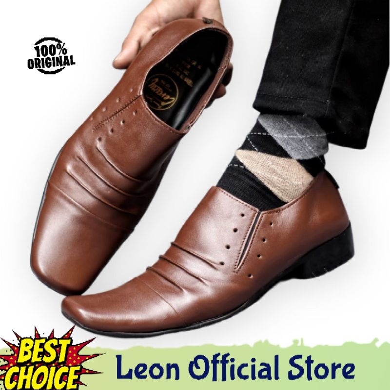 Jual LEON REMPEL - Sepatu Pantofel Formal Dinas Kerja Pria Ngantor ...