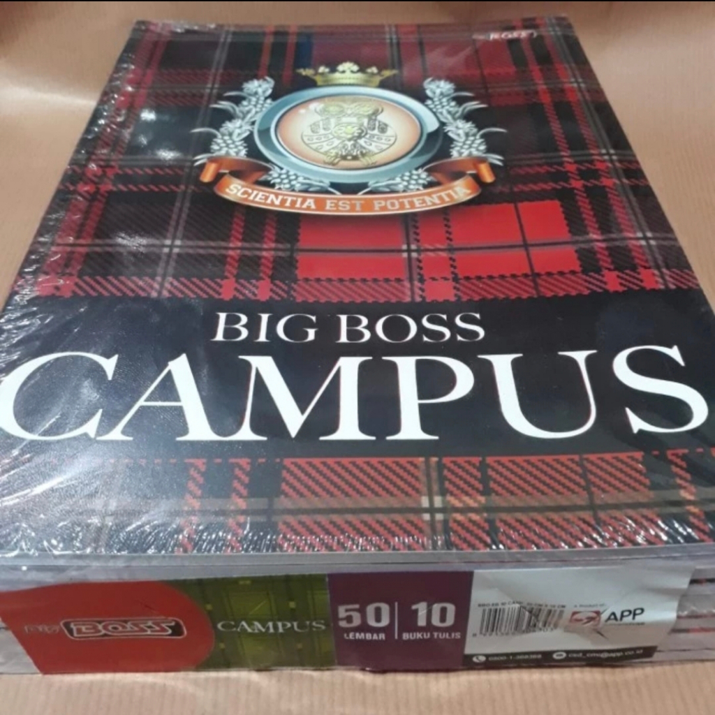 Jual buku tulis campus 50, buku tulis boxy 50, buku tulis murah 50