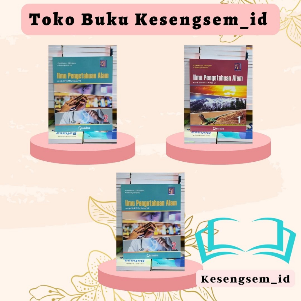 Jual Buku Ilmu Pengetahuan Alam (IPA) Kelas 7, 8, 9 SMP/MTS Kurikulum ...