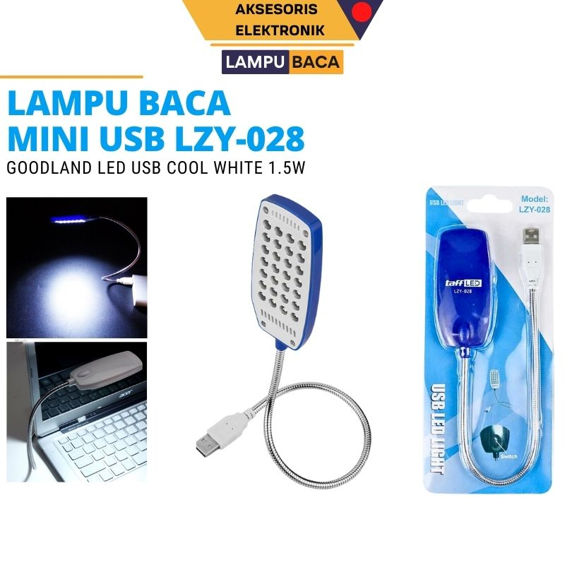 Jual Lampu Baca Led Usb Untuk Belajar Usb Led Soket On Off Shopee Indonesia