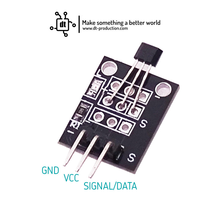 Jual Sensor Magnet KY003 KY-003 Hall Effect Sensor 3 PIN | Shopee Indonesia