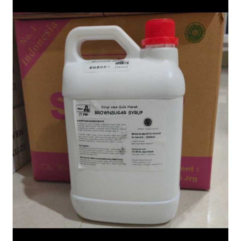 Jual Syrup/ Sirup Brown Sugar/Gula Merah | Shopee Indonesia