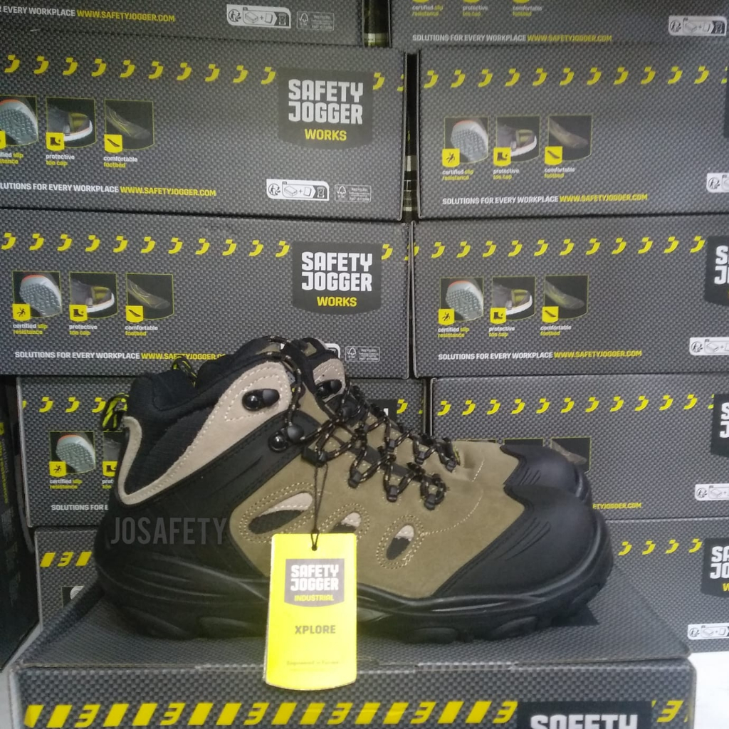 Jual Sepatu Safety Jogger Xplore S3 Original Shopee Indonesia