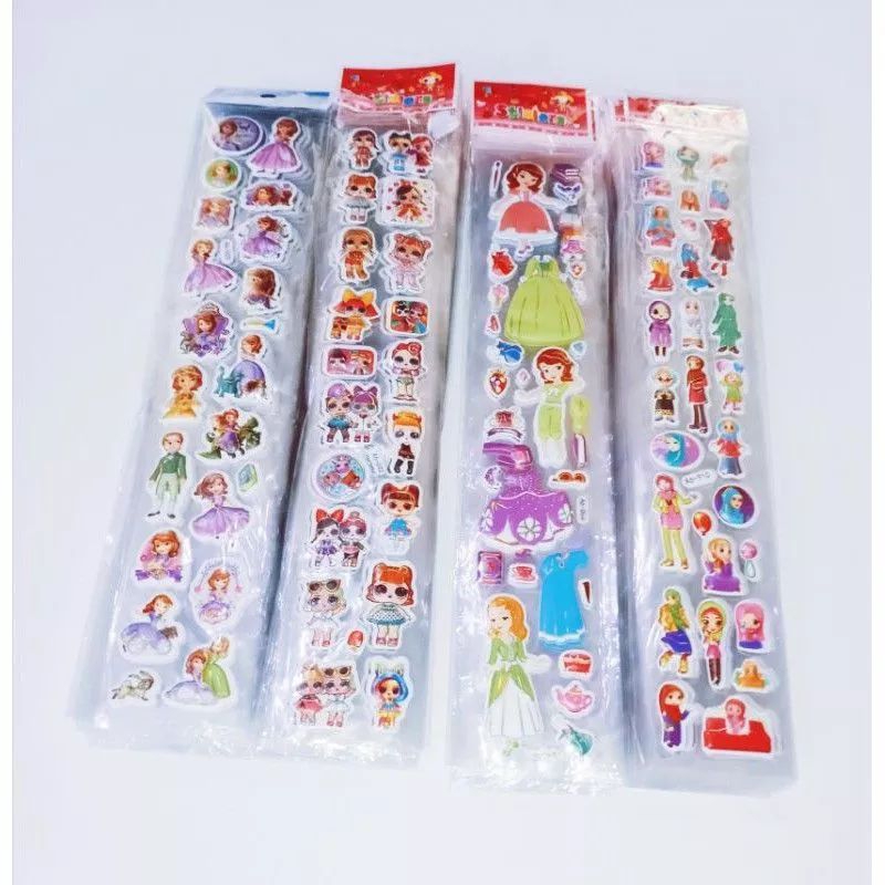 Jual Sticker panjang karakter anak isi{20pcs} | Shopee Indonesia