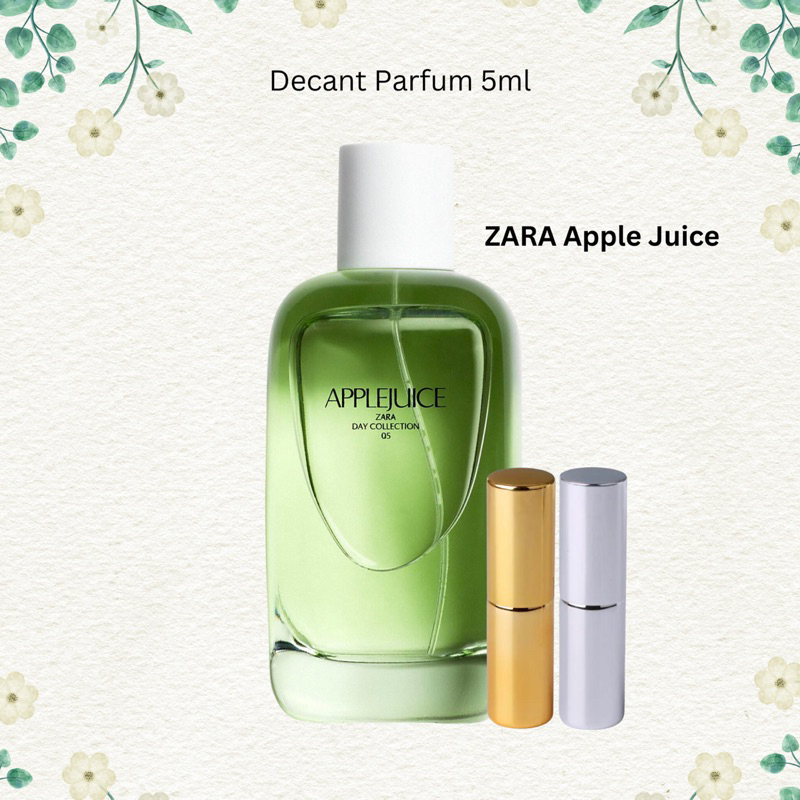 Jual ZARA APPLE JUICE original 5ml ( decant ) ORIGINAL PERFUME PARFUM