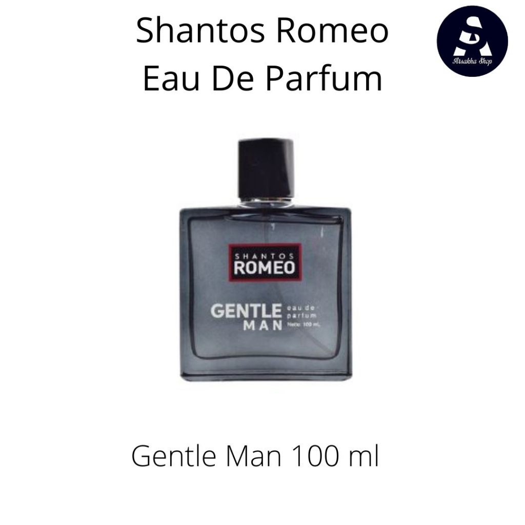 Jual Shantos Romeo Eau De Parfum Gentle Man 100 ml | Shopee Indonesia