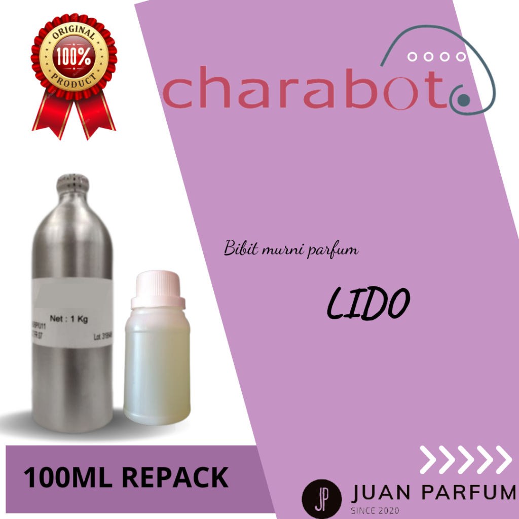 Jual Bibit Murni Parfum Charabote Lux S Lido Ml Repack By Charabot Shopee Indonesia