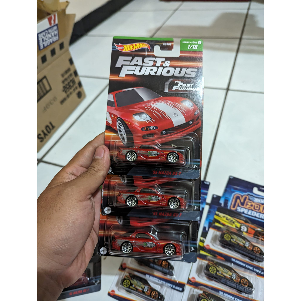 Jual HOT WHEELS MAZDA RX-7 RX7 FAST N FURIOUS WAVE 2 INDONESIA | Shopee ...
