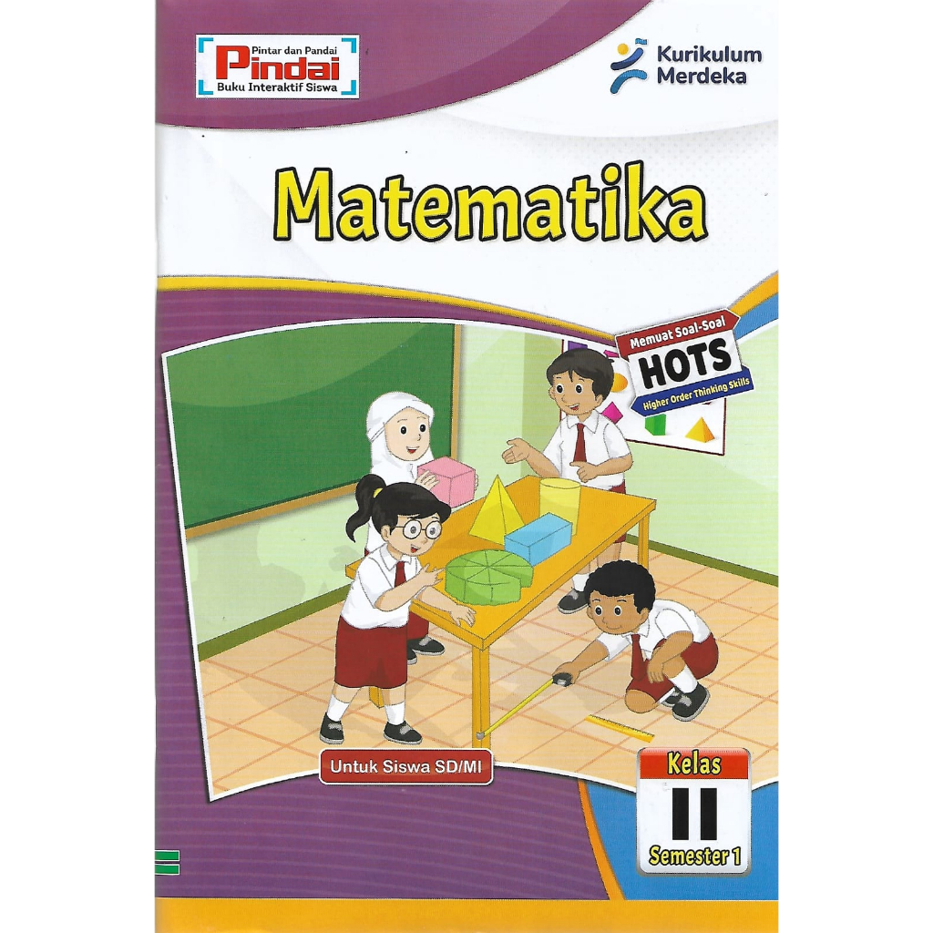 Jual Buku LKS Matematika Kelas 2 SD/MI Kurikulum Merdeka Semester 1 ...