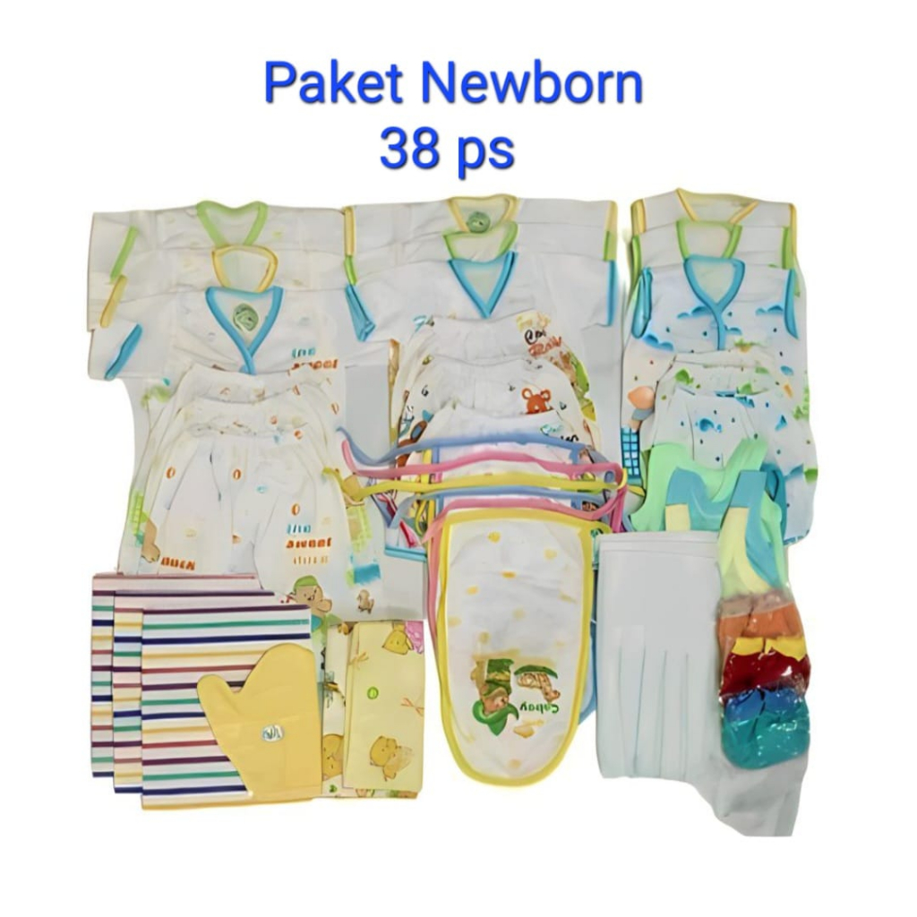 Jual Paket Perlengkapan Bayi Baru Lahir Lengkap Baju Bayi Baru Lahir ...