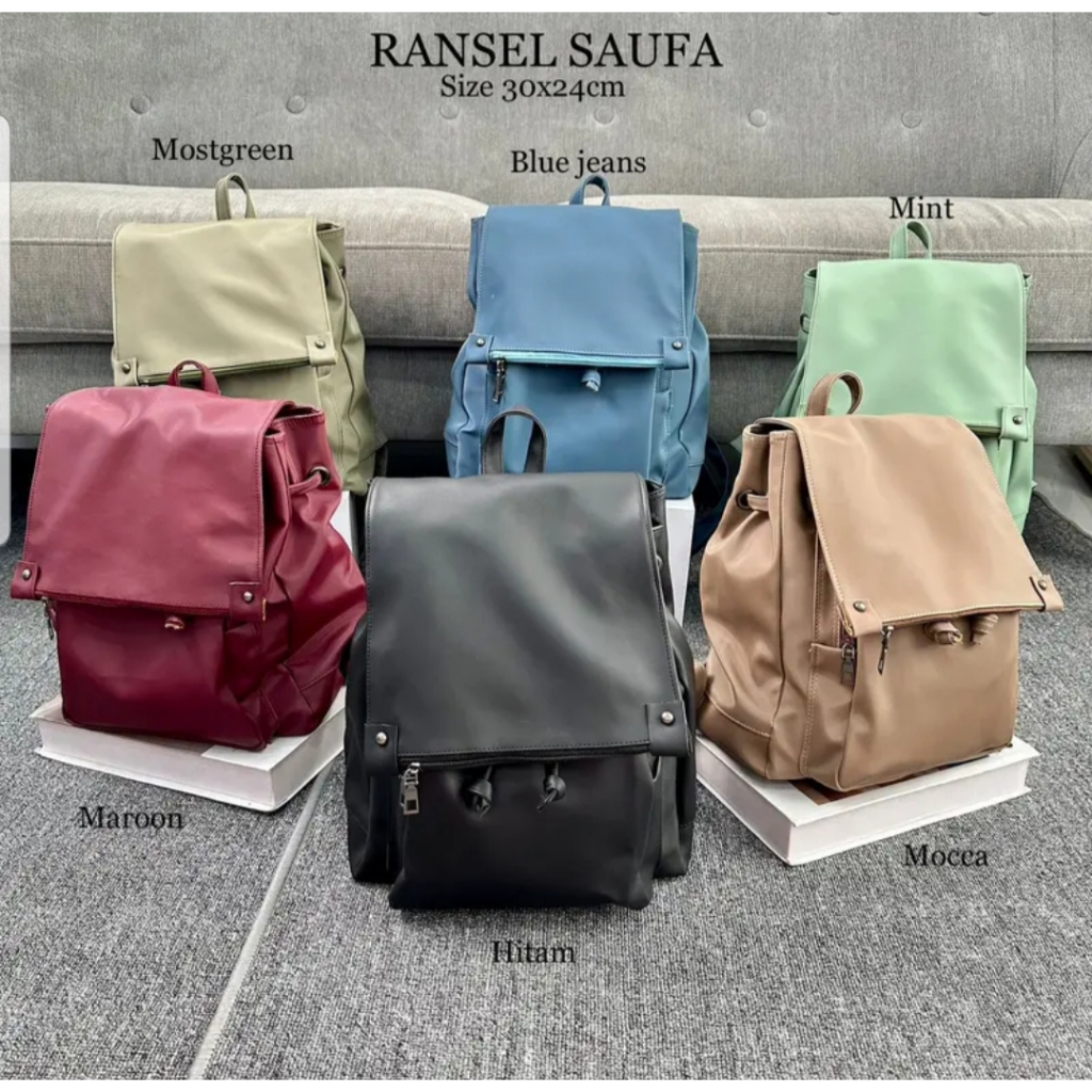 Jual Oktaviana Tas Grosir Tas Ransel Korea Style Ransel Saufa New