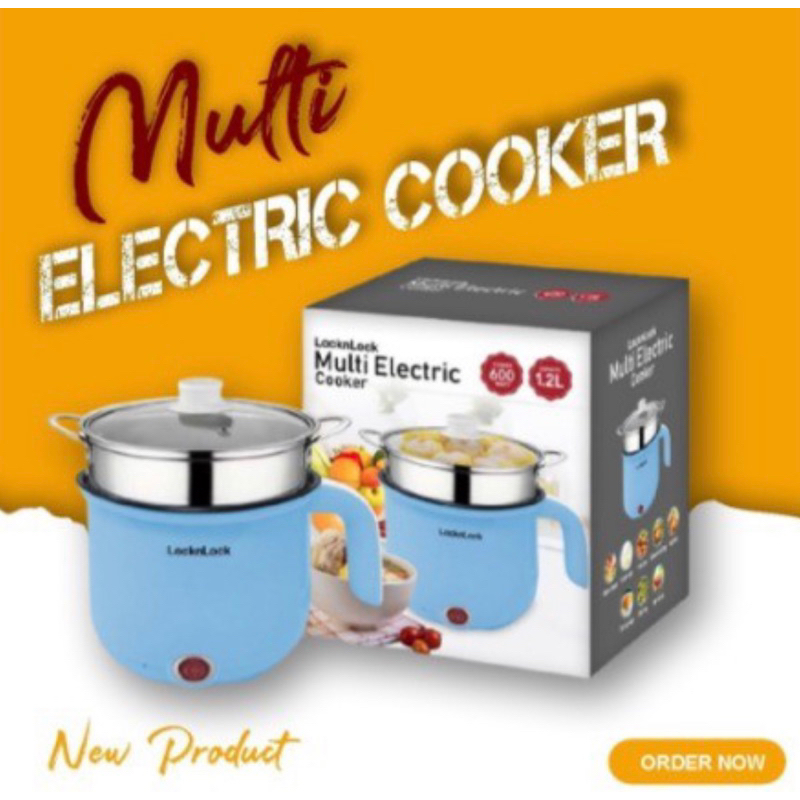 Jual Lock n Lock Electric Multi Cooker Pot/ Panci Elektrik Steamer