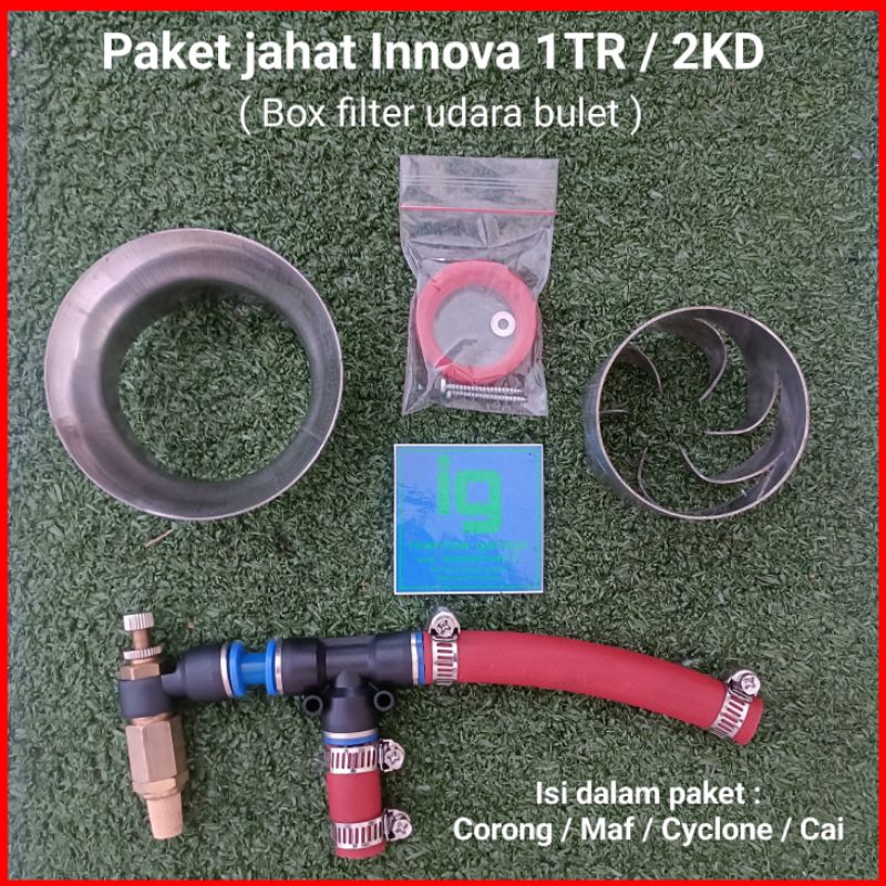 Jual Innova Fortuner Bensin box filter bulat Paket jahat performance ...