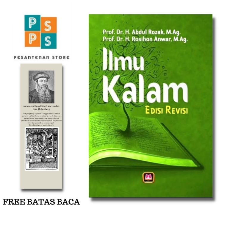 Jual Buku Original Buku Ilmu Kalam Prof Dr H Abdul Rozak M Ag
