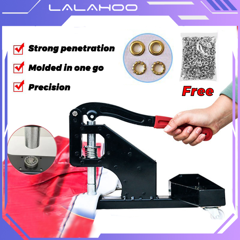 Jual ⭐FREE 500PCS button⭐1pcs alat mesin press mata ayam eyelet / mesin ...