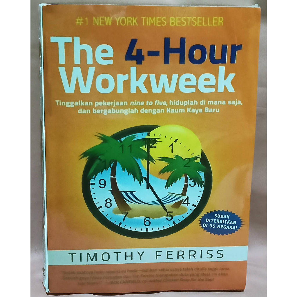 Jual Buku The 4 Hour Workweek Bahasa Indonesia By Timothy Ferriss ...