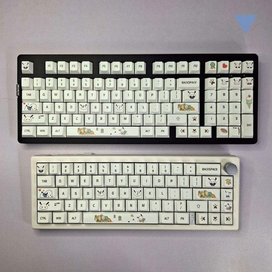 Jual Vortex Series Starplant PBT Dye-subs Keycaps 144 Set Cherry ...