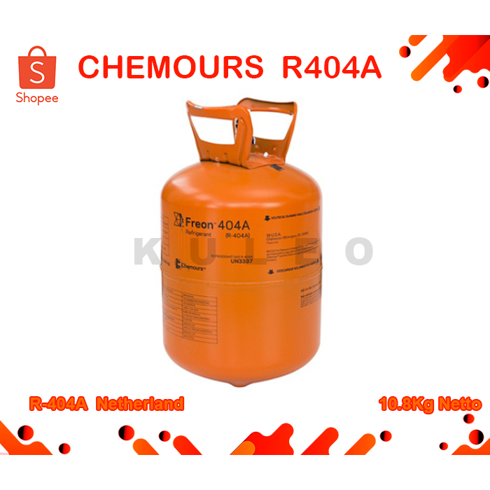Jual Freon Chemours R404 / freon chemours r404 netherland 10.8Kg ...