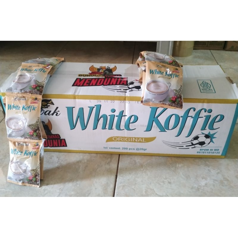 Jual Kopi Luwak Kopi White Koffe Kopi Instan Kopi Sachet Dus Isi