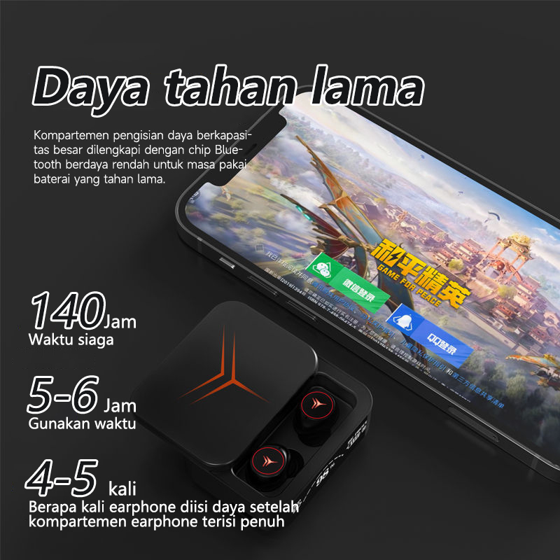 Jual M88 Plus Bluetooth 5.3 Earbud Headphone Nirkabel Asli Layar LED ...