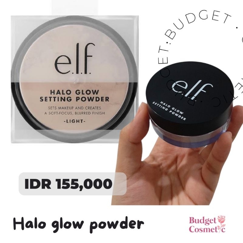 Jual powder ELF HALO GLOW SETTING POWDER DUPE HOURGLASS VEIL