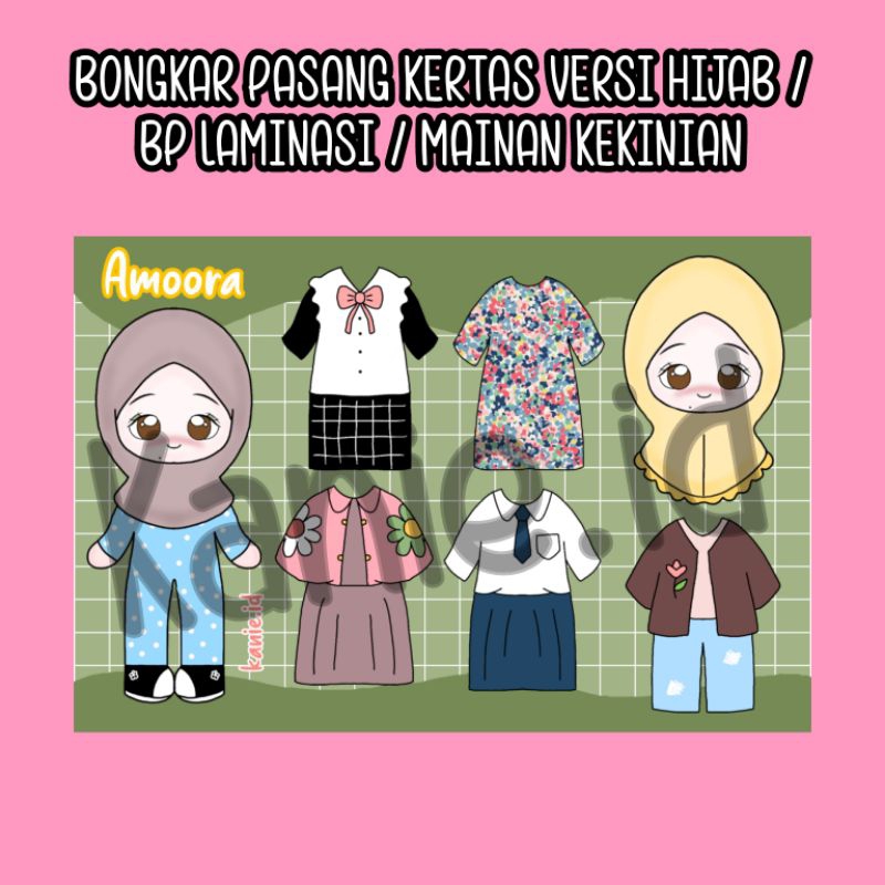 Jual Bongkar pasang kertas/Bpbpan kekinian/Mainan kertas | Shopee Indonesia
