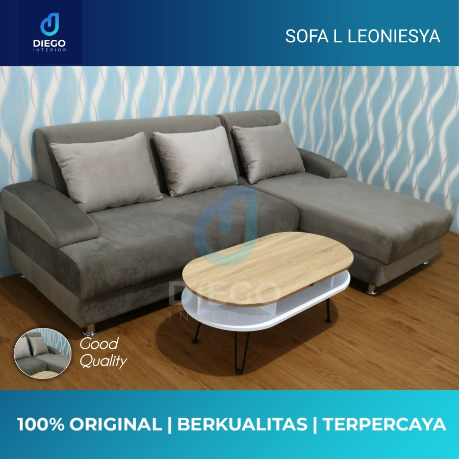 Jual Sofa Minimalis Sofa L Minimalis | Shopee Indonesia