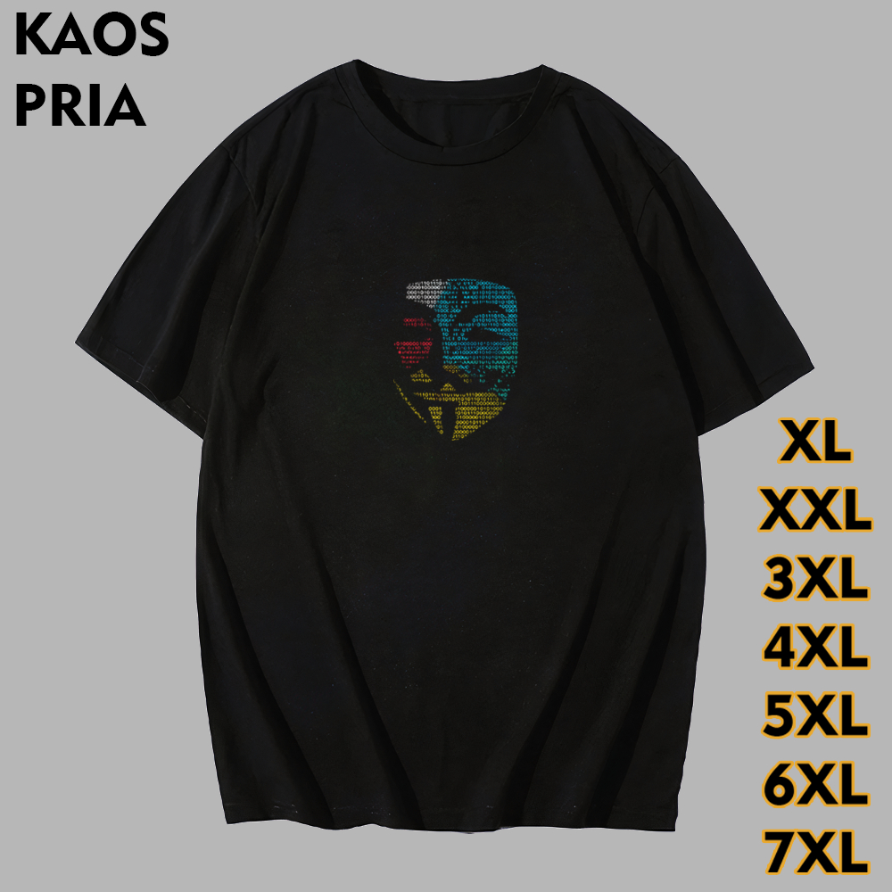 Jual KAOS DISTRO PRIA JUMBO BIGSIZE XL-7XL | Shopee Indonesia