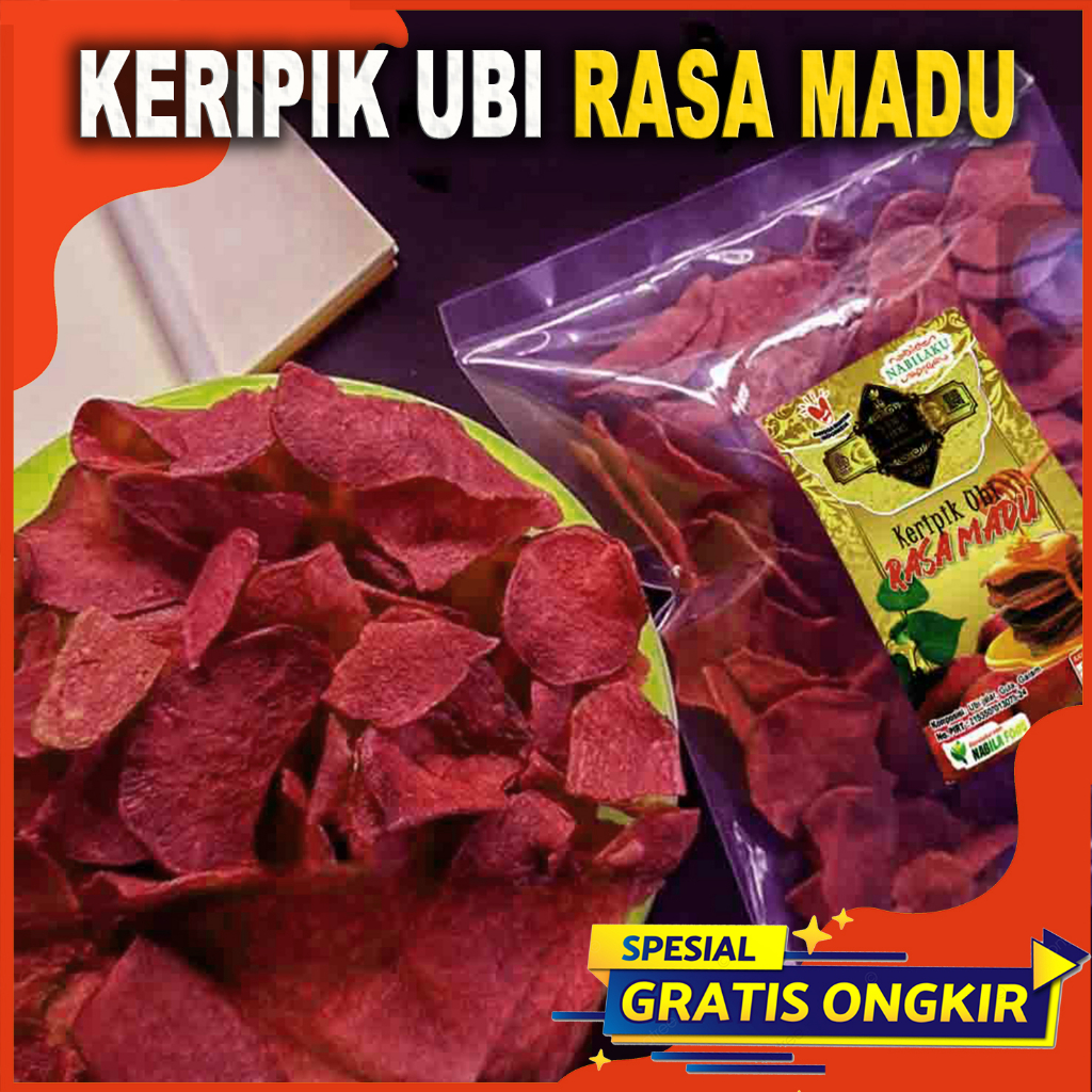 Jual Nabilaku Cemilan Keripik Kripik Ubi Jalar Telo Rasa Madu Khas