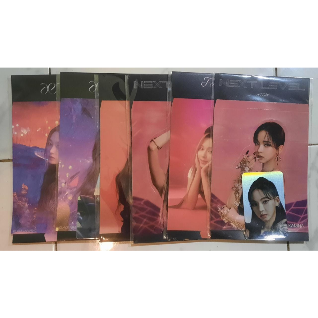 Jual HOLOGRAM LENTICULAR BLACK MAMBA AESPA KARINA GISELLE WINTER ...