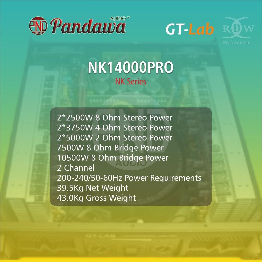 Jual Power GT LAB NK14000PRO | Shopee Indonesia