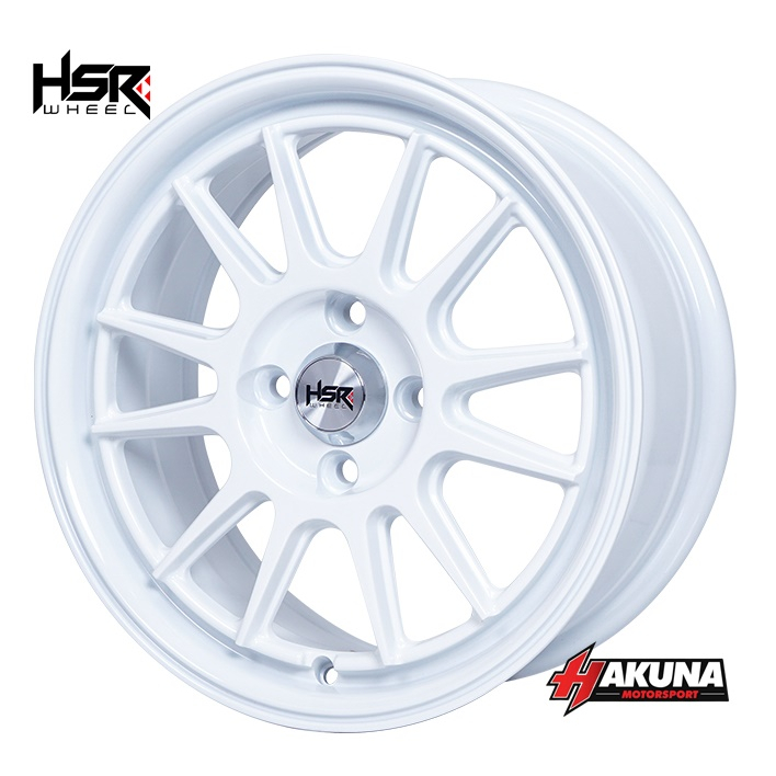 Jual Velg Mobil Model Rally Look ENDE HSR R15 Lebar 6,5 Pcd 4X100 Buat ...