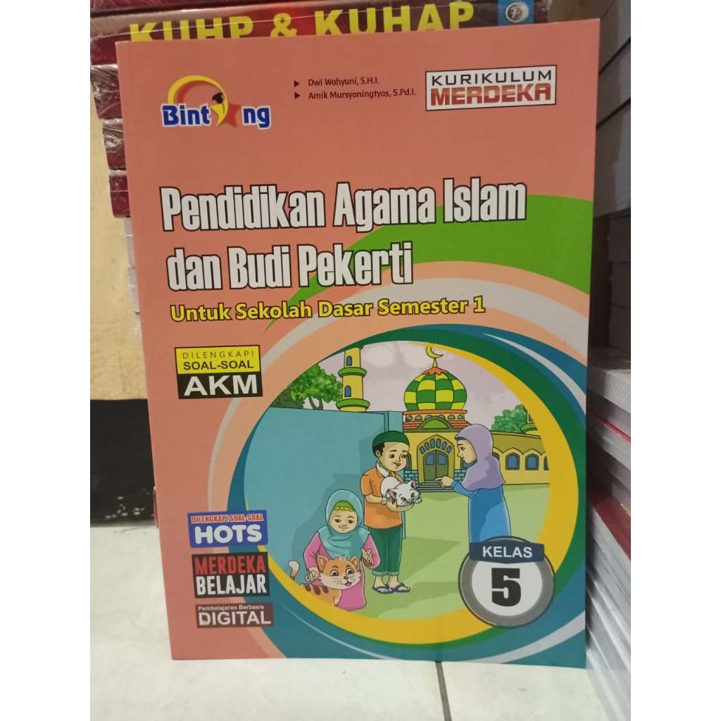 Jual PENDIDIKAN AGAMA ISLAM & BUDI PEKERTI KELAS 5 SEMESTER 1 - BINTANG ...