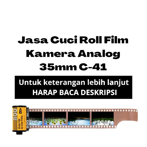 Jual Develop & Scan Roll Film ( Cuci Roll Film ) Kamera Analog 35