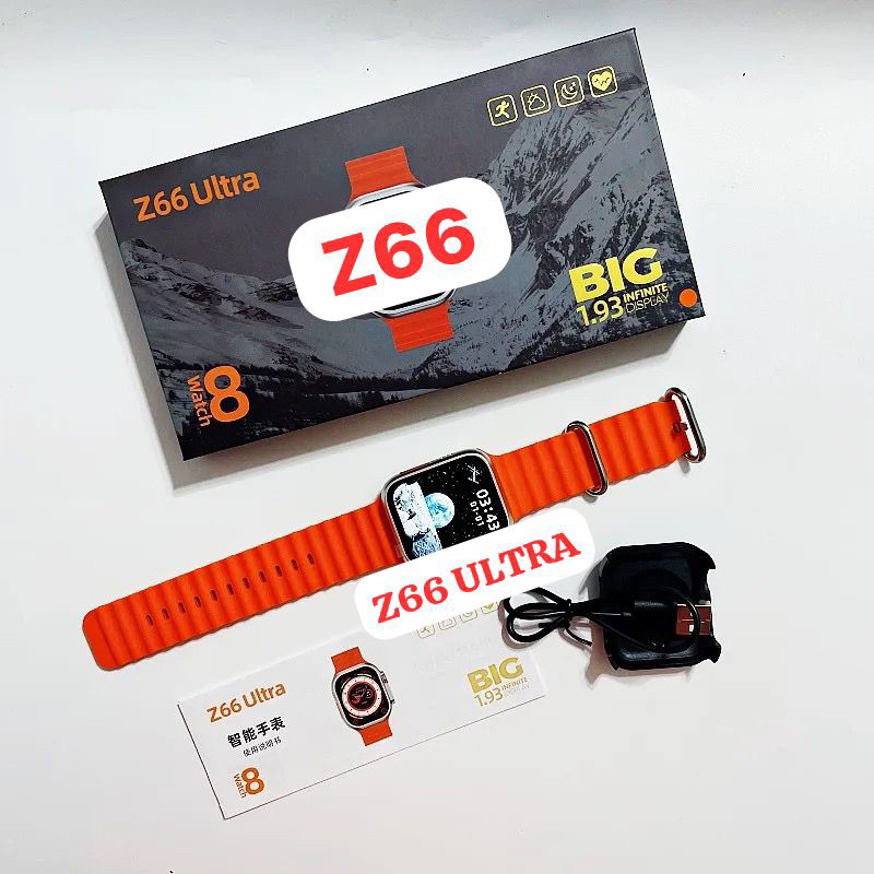 Jual Smartwatch Z66 ULTRA Series 8 ULTRA FullScreen 1.93 inch Box