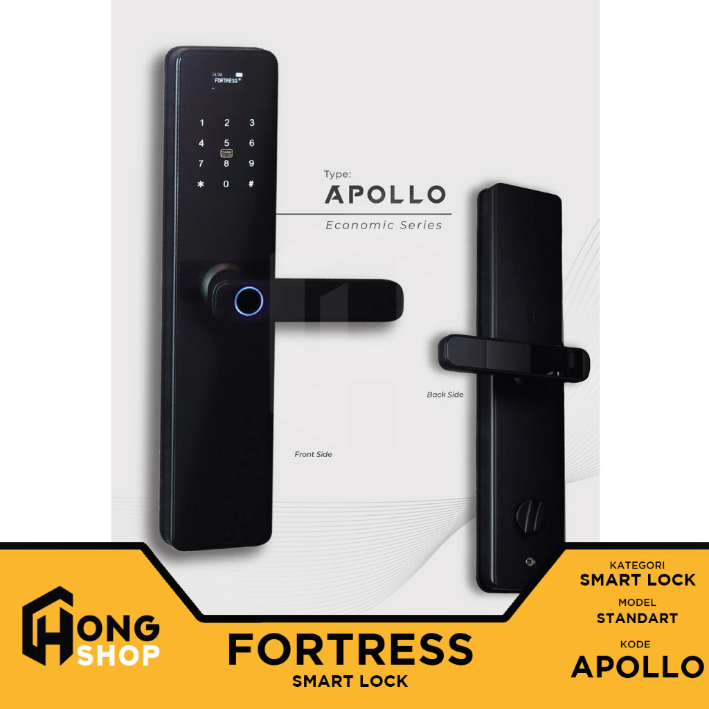 Jual FORTRESS Smart Lock / Digital Lock / Smart Home Door Lock - APOLLO ...
